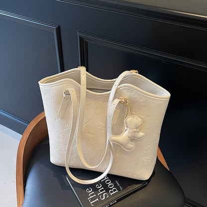 Textured Design Everyday Tote Bag Acalora