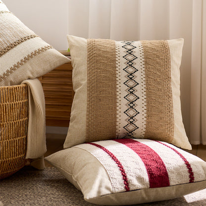 Decorative Textured Throw Pillow