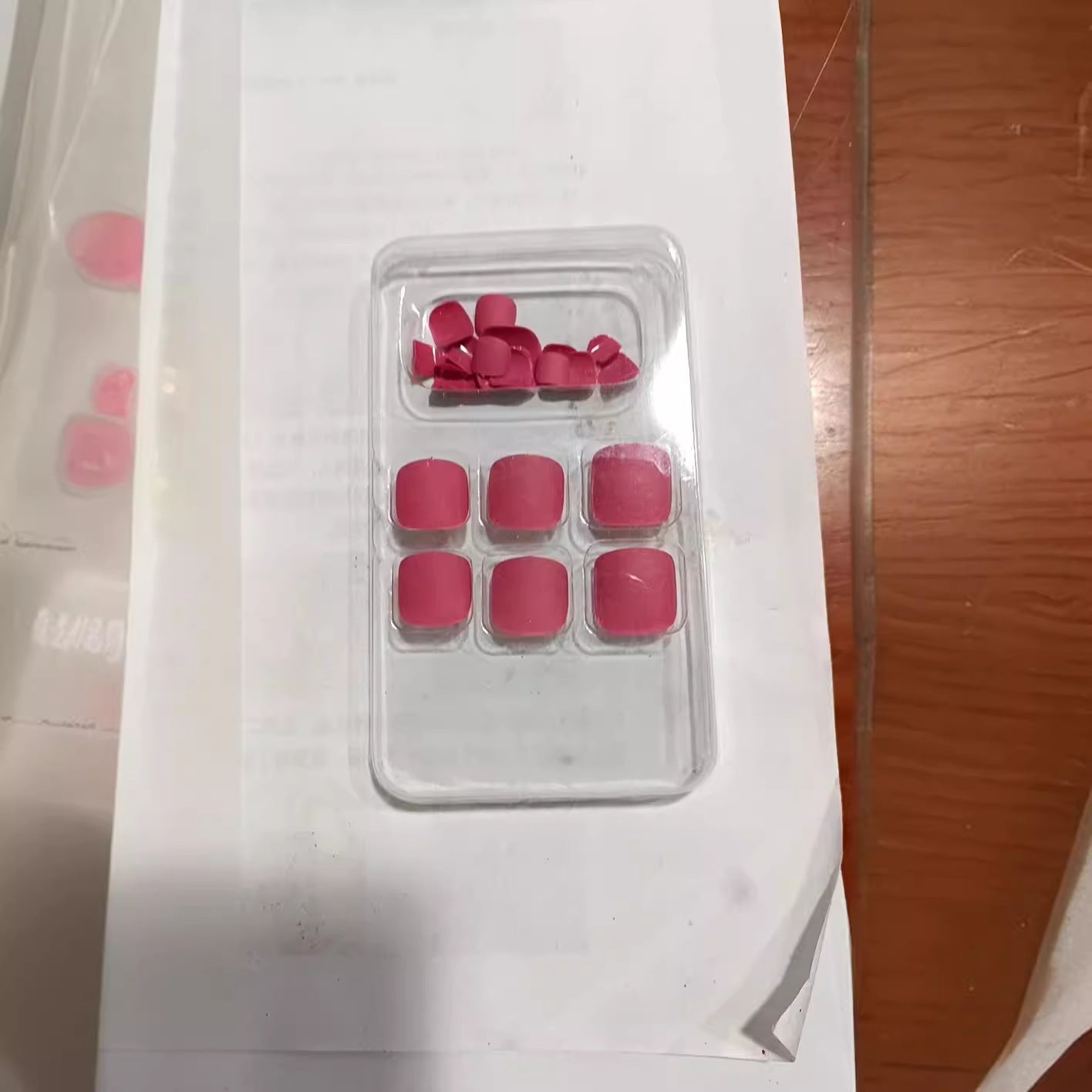 Premium Matte Press-On Nail Tips Set Acalora