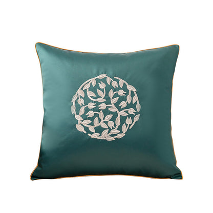 Decorative Embroidered Throw Pillow