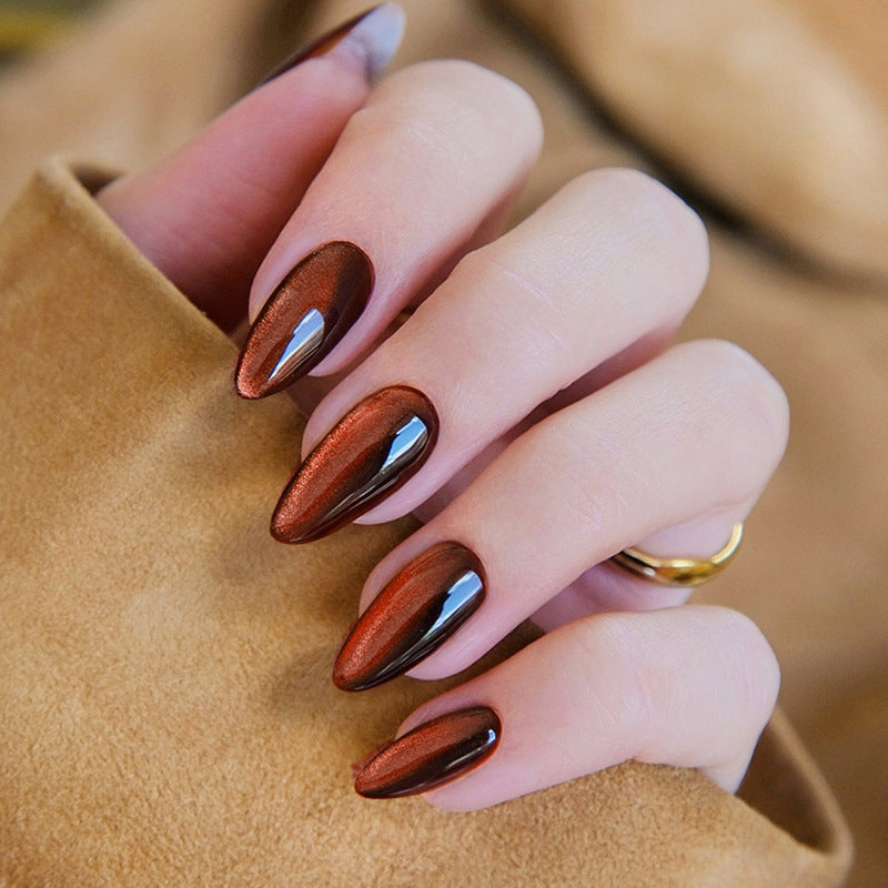 Glossy Gel Press-On Nail Set Acalora