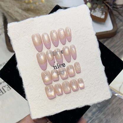 Dreamy Glittery Press-On Nail Set Acalora