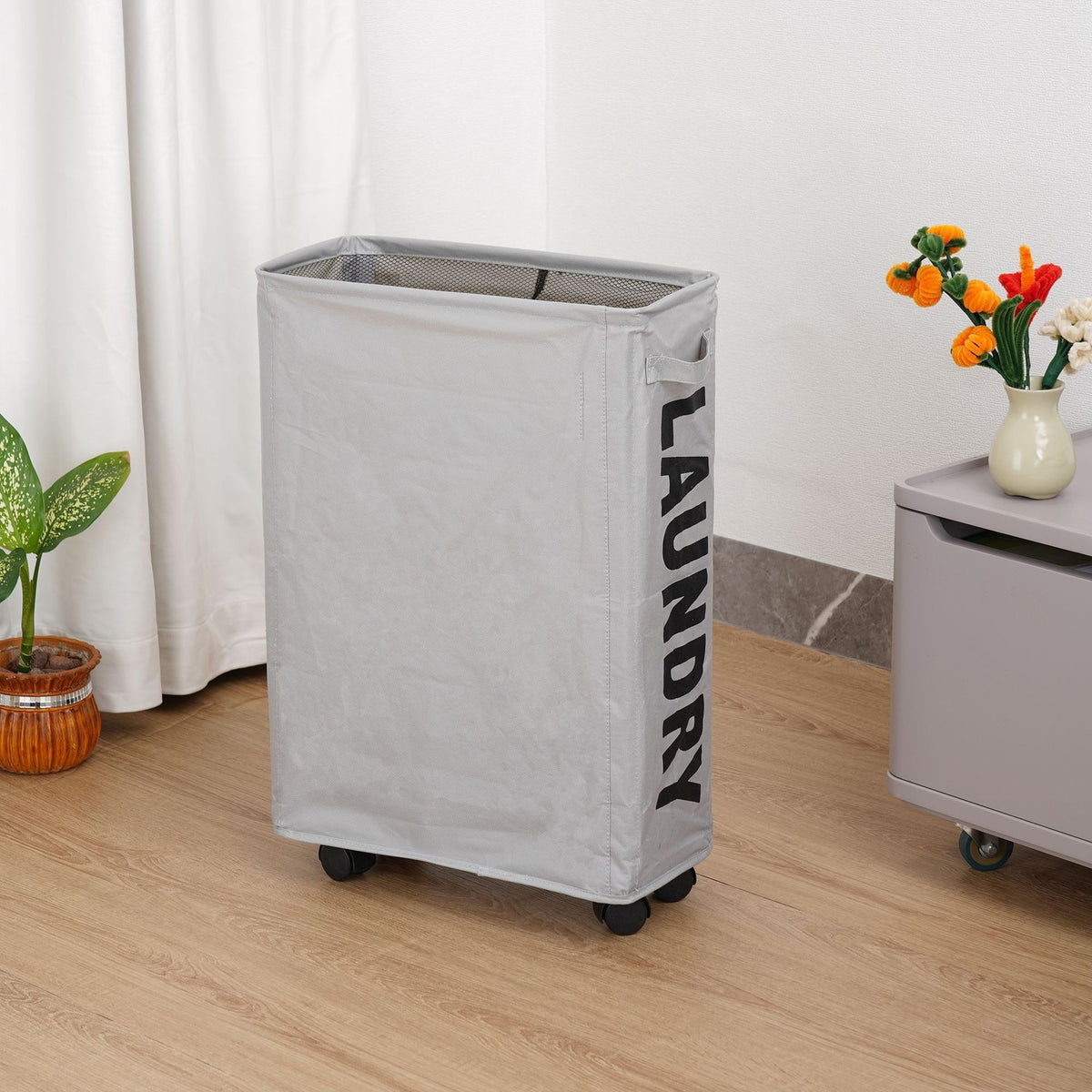 Laundry basket with wheels Acalora