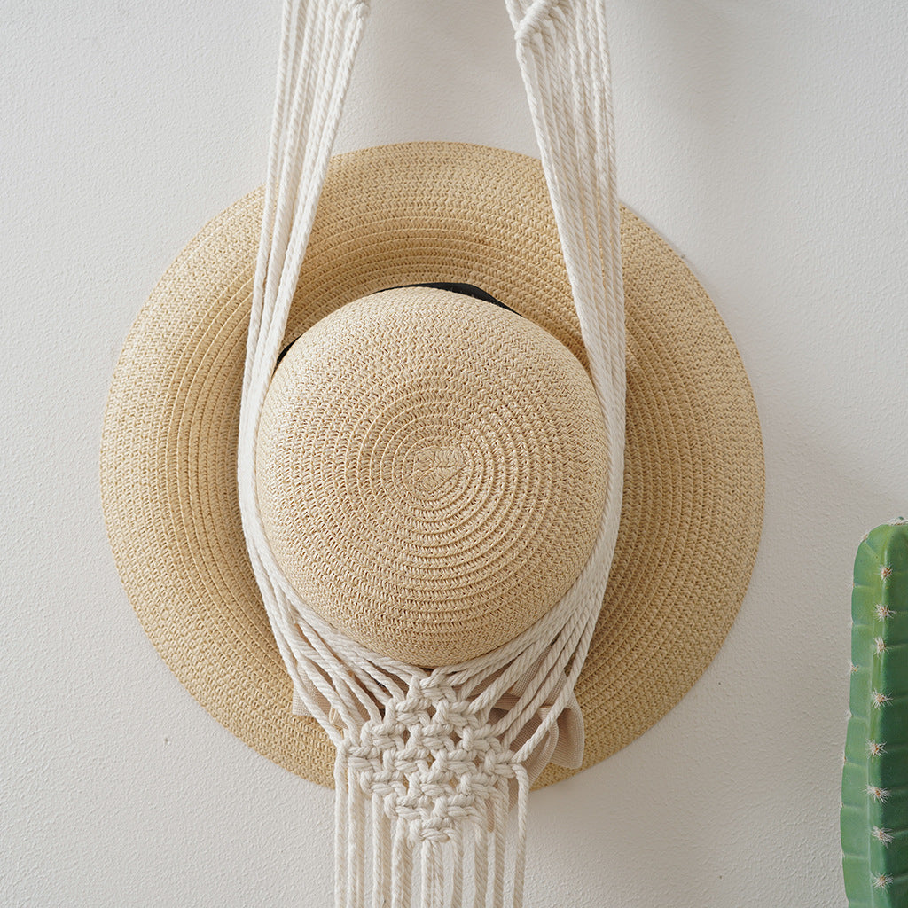 Macrame Hat Holder Acalora