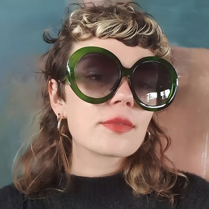 Women's oversized fashionable sunglasses with elegant design Brehn