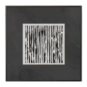Abstract Line Art Frame Display