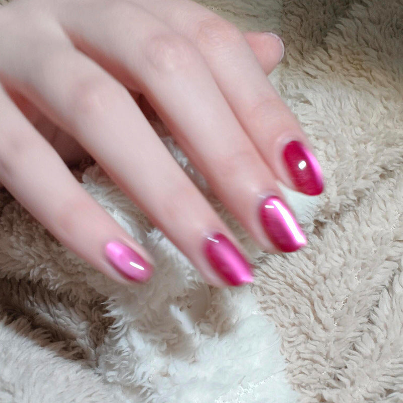 Gradient Glossy Press-On Nail Set Acalora