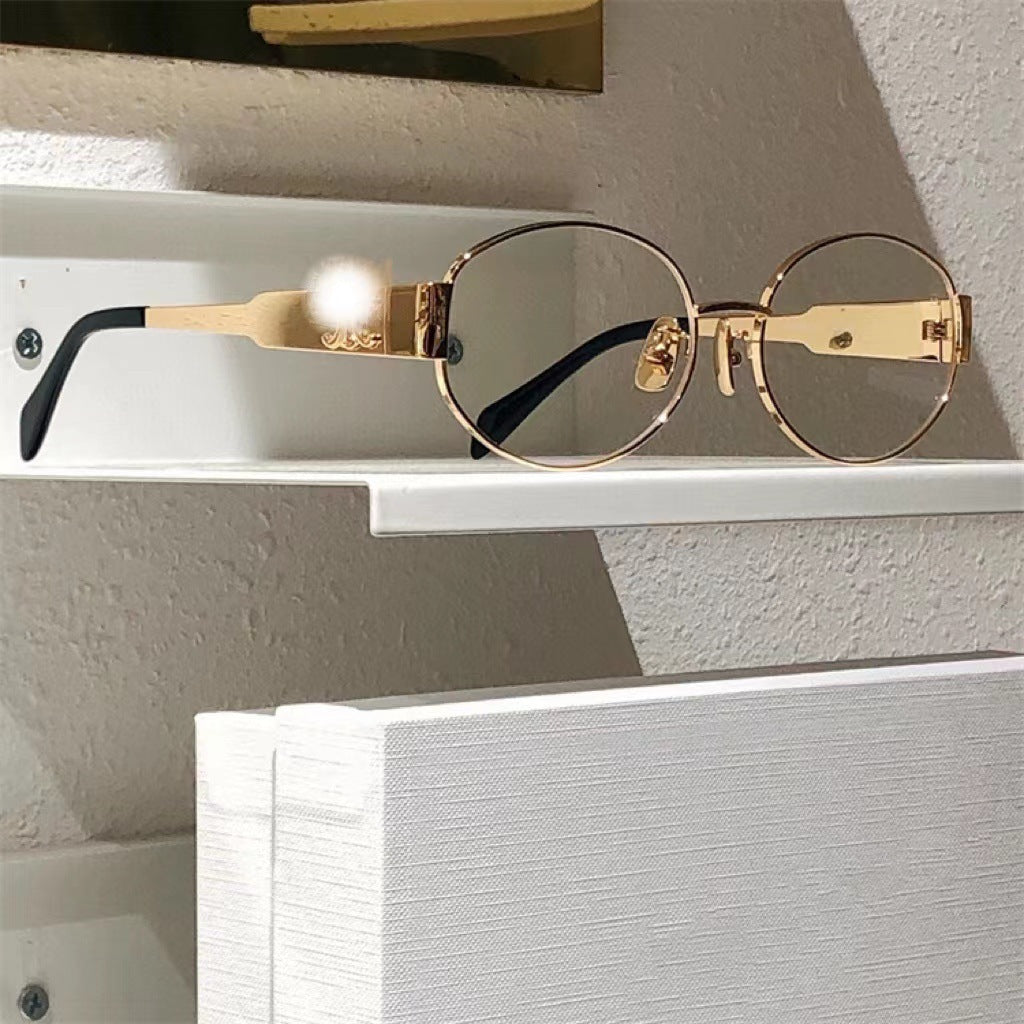 Women's Exclusive Oval Designer Sunglasses Skanto