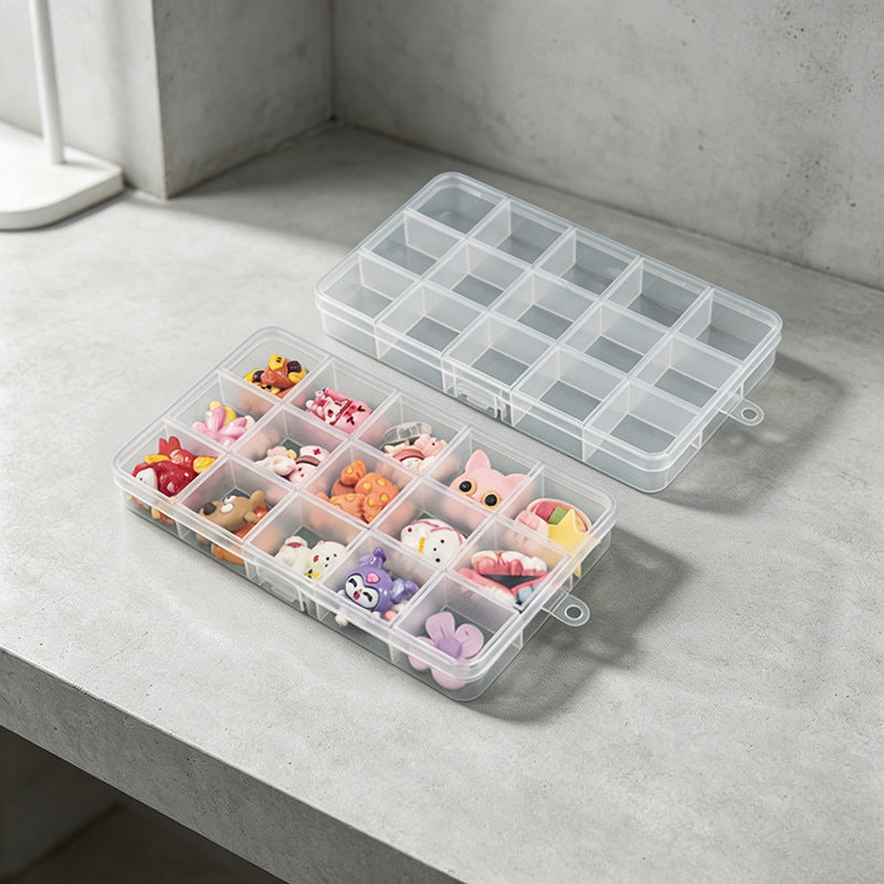 Compact Multi-Compartment Storage Case Acalora