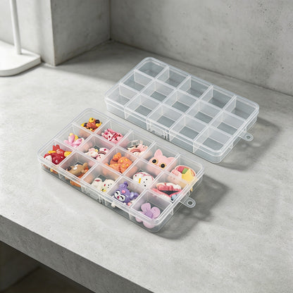 Compact Multi-Compartment Storage Case Acalora