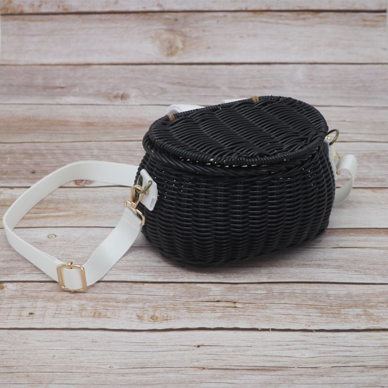 Stylish Woven Crossbody Bag Acalora