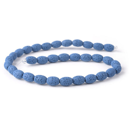 Lava Stone Bead Necklace Acalora