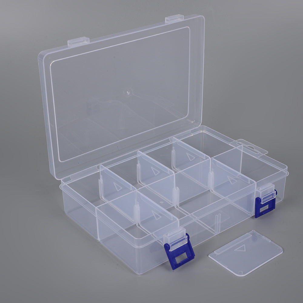 Clear Multi-Compartment Organizer Case Acalora