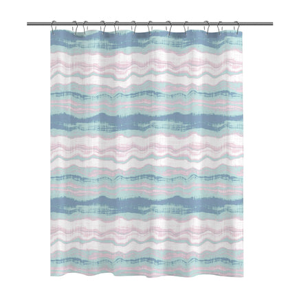 Floral Patterned Shower Curtain