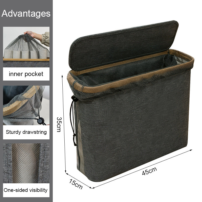 Versatile laundry separation box with removable lid and inner compartment Acalora