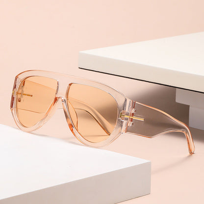 Oversized UV400 Aviator Sunglasses Bowlift