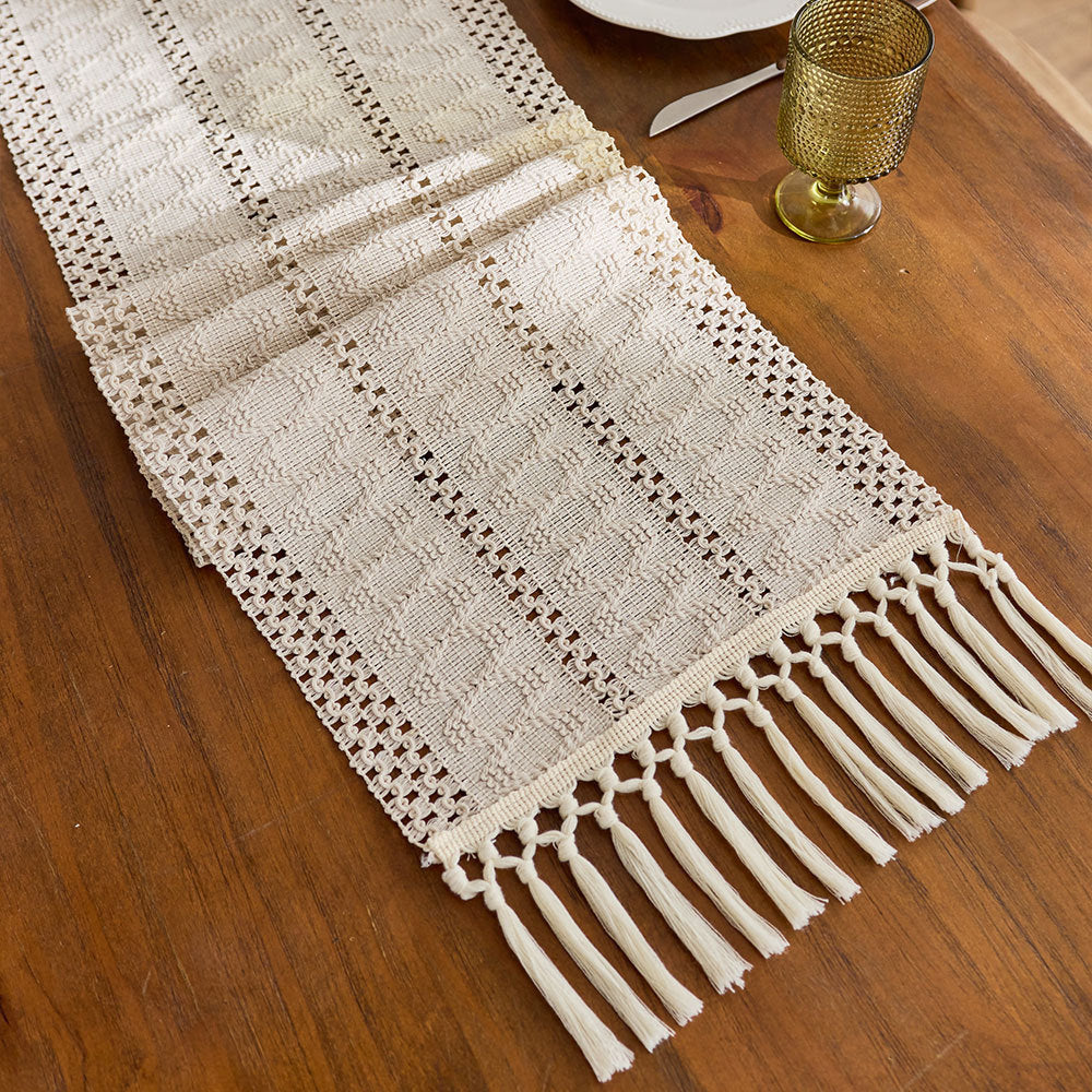 Elegant Woven Table Runner