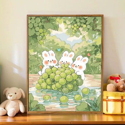 Playful Bunny-Themed Wall Art