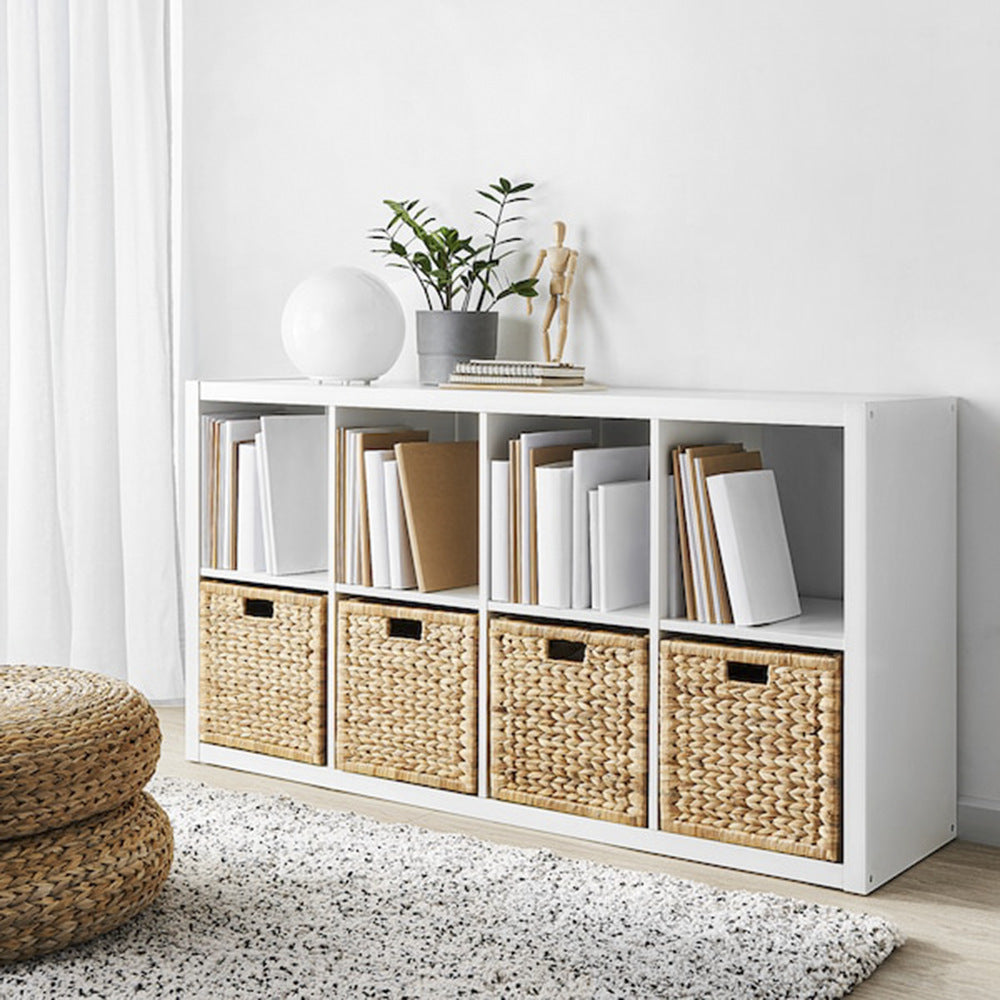 Rustic Decorative Basket Made of Natural Fibers Acalora