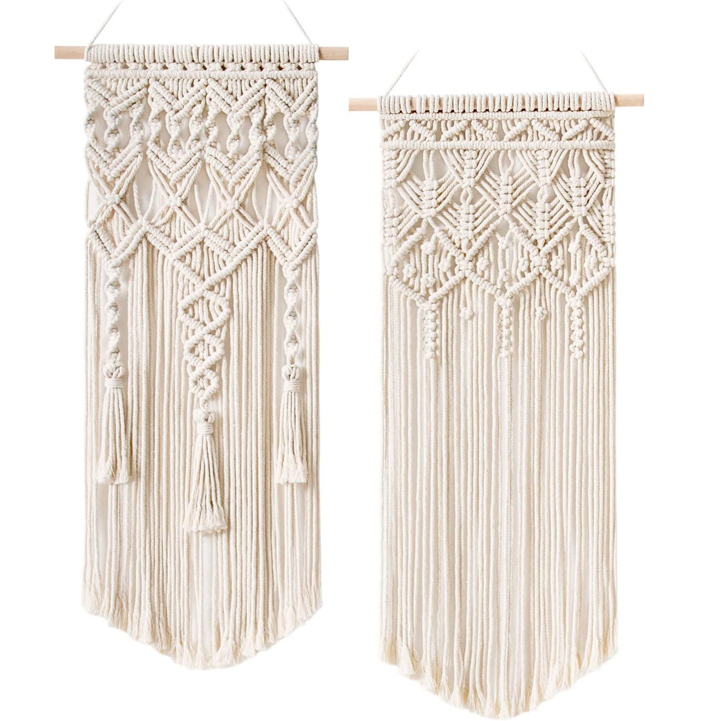 Elegant Macramé Wall Hangings