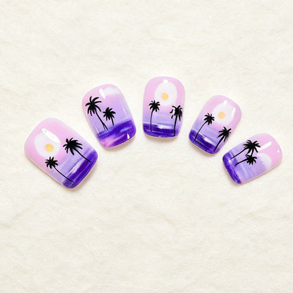 Artistic Ocean-Inspired Nail Art Tips Acalora