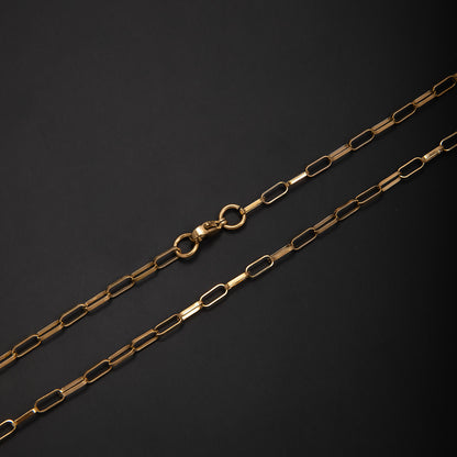 Elegant Open Link Chain Necklace Acalora