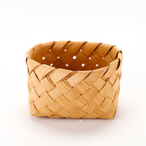 Handwoven storage basket with natural flair Acalora