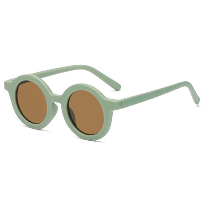 Women's round sunglasses with robust design and UV protection Bowlift