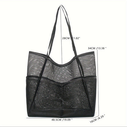 Stylish Net Beach Bag Skanto