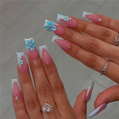 Decorative Acrylic Press-On Nail Art Acalora
