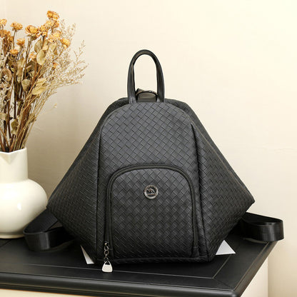 Woven Design Backpack Acalora