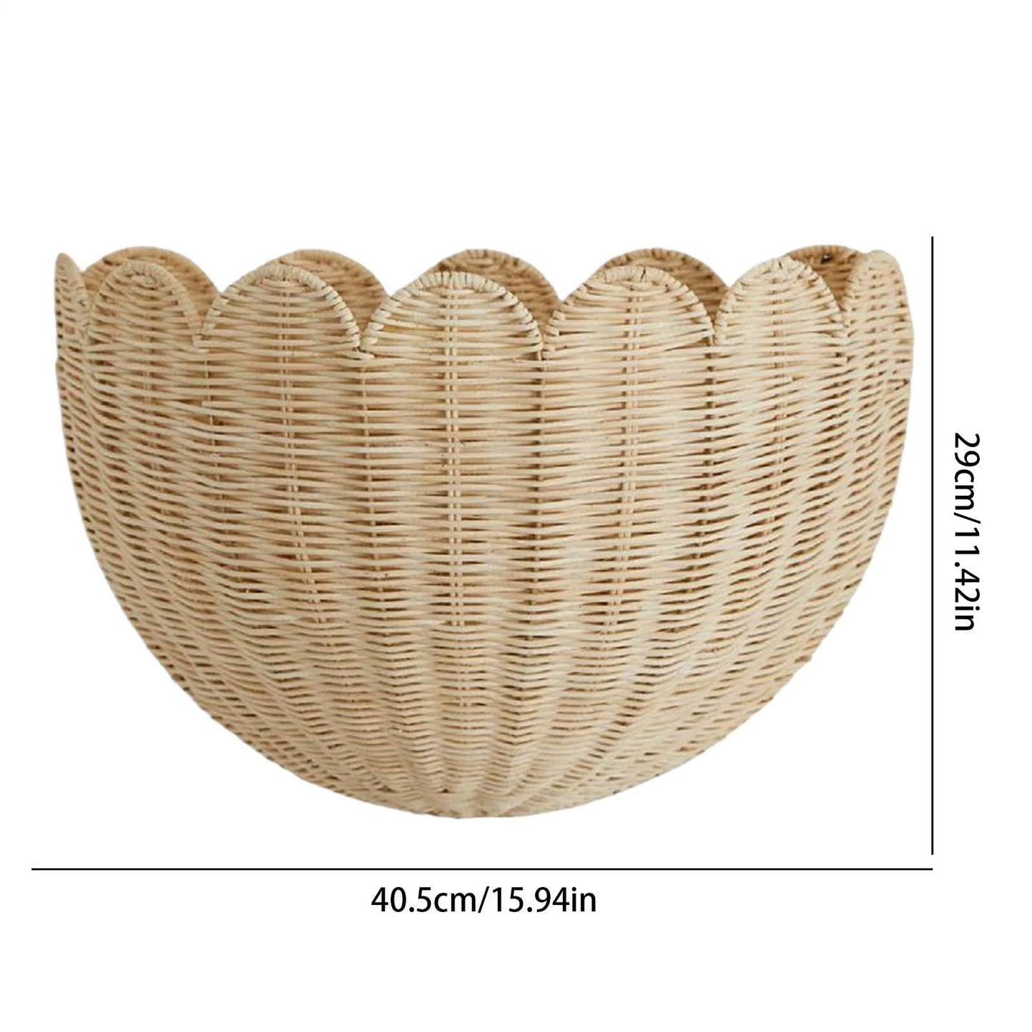 Creative and Decorative Storage Basket in Shell Design Acalora