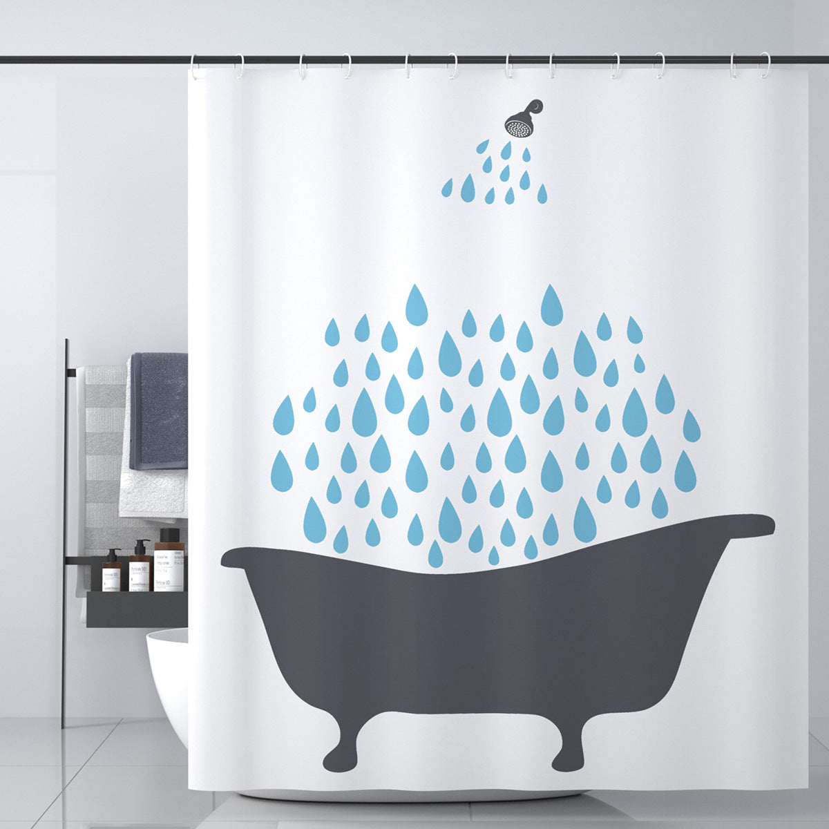 Artistic Shower Curtain