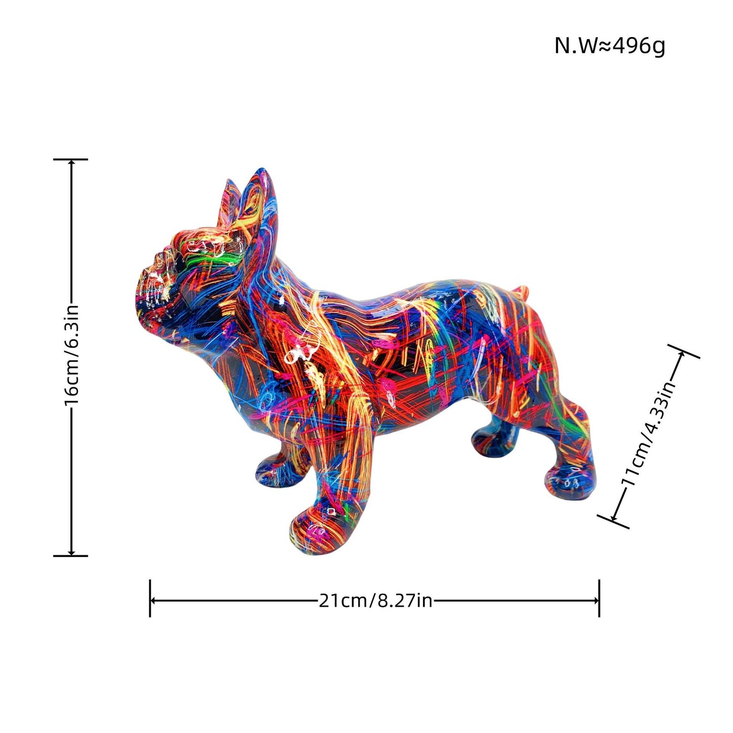 Artistic Bulldog Sculpture Acalora