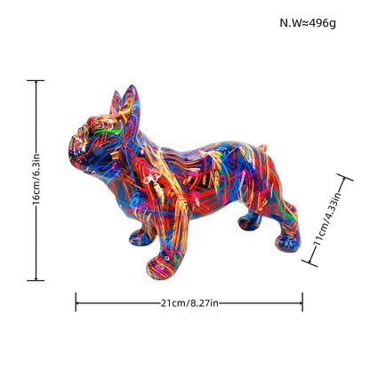 Artistic Bulldog Sculpture Acalora