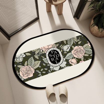 Decorative Motivational Bath Mat Acalora