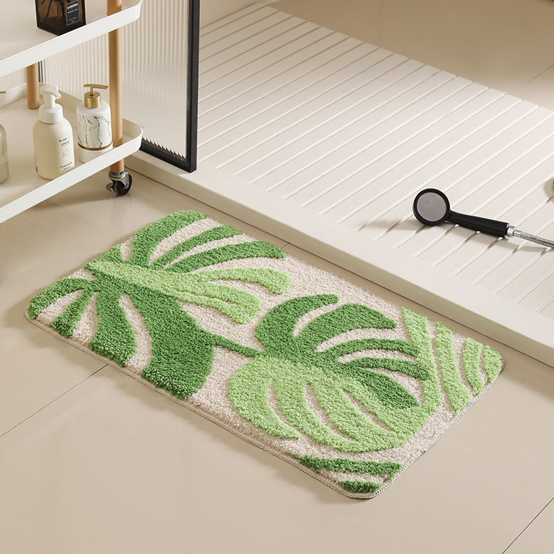 Decorative Fruit-Themed Bath Rug