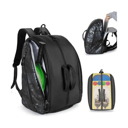 Versatile Sports Backpack with Shoe Compartment Acalora