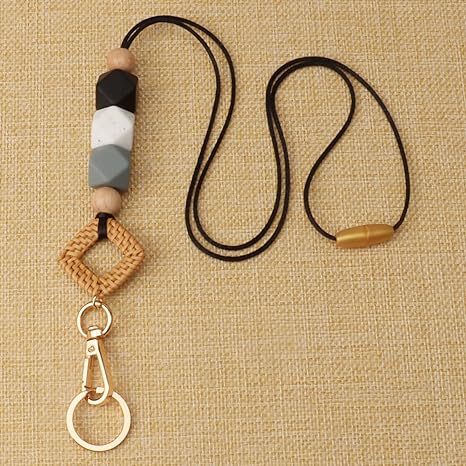 Decorative Bead Keychain Holder Acalora