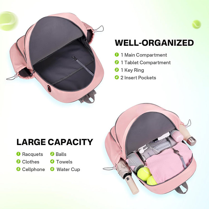 Tennis Racket Backpack Acalora