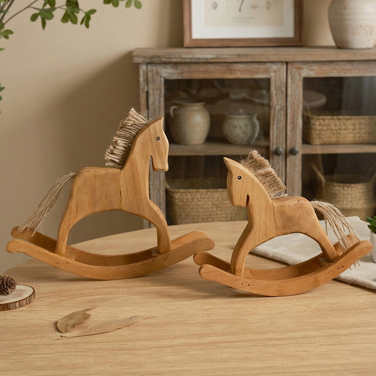 Decorative Rocking Horse Figurine