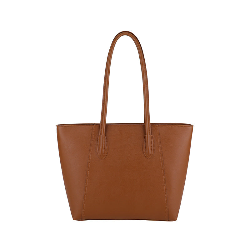 Minimalist Faux Leather Tote Bag Acalora