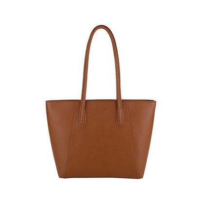Minimalist Faux Leather Tote Bag Acalora