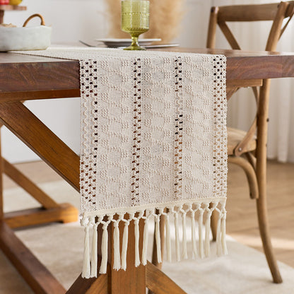Elegant Textured Table Runner