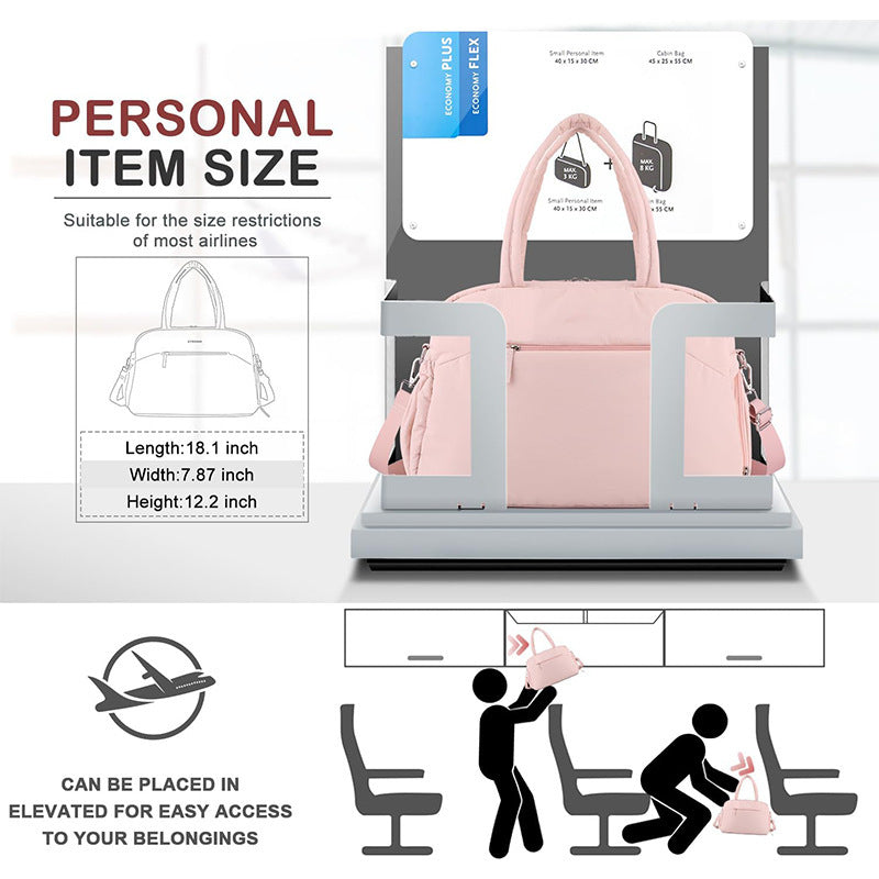 Stylish Multi-Functional Travel Handbag Acalora