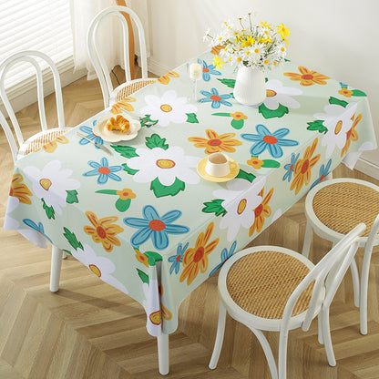 Checkerboard Print Tablecloth