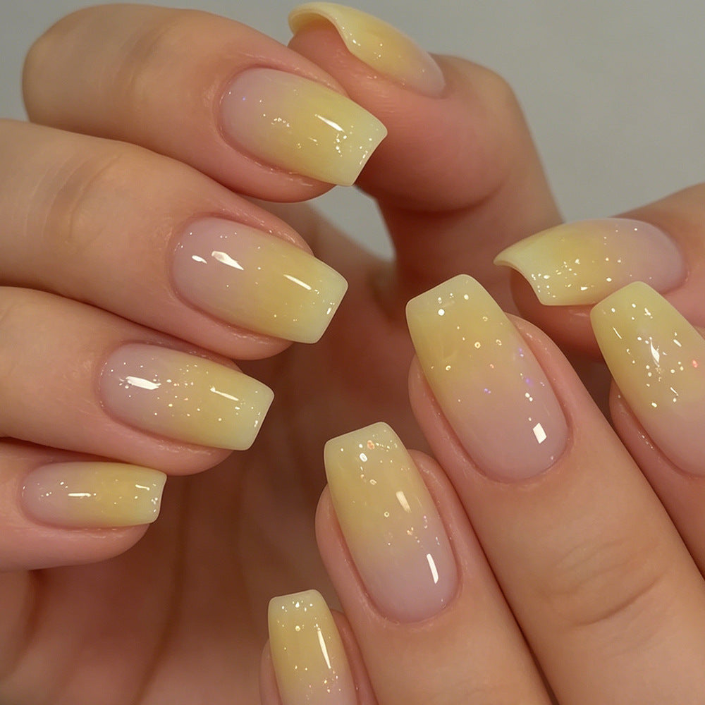 Elegant Ombre Press-On Nail Set Acalora
