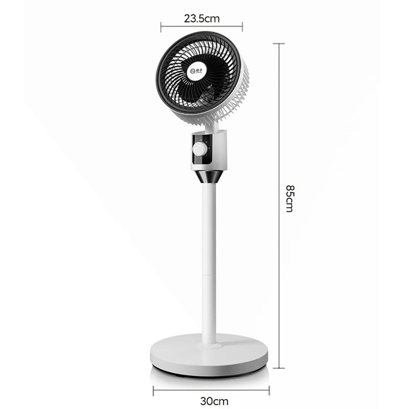 Unisex high-performance air circulator with adjustable height and flexible wind mode Bowlift