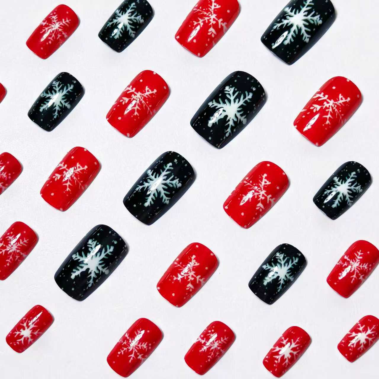 Themed Winter Holiday Nail Art Acalora