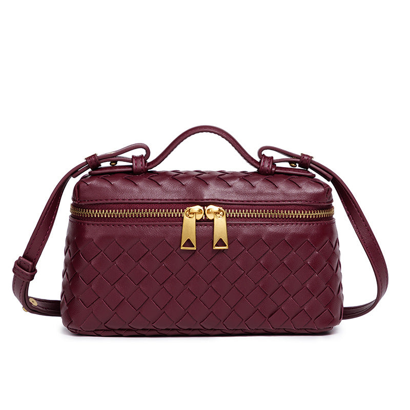 Luxury Woven Crossbody Handbag Acalora